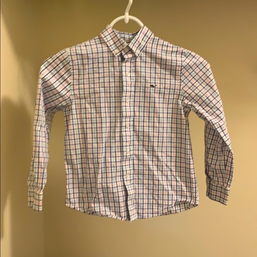 Boys vineyard vines whale shirt